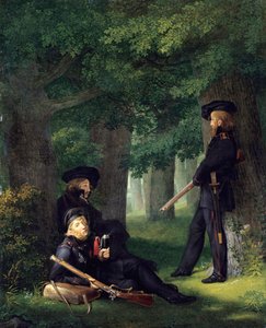 Předsunutá služba (Les avant-poste) 1815