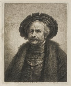Portrét Rembrandta od Georg Friedrich Schmidt