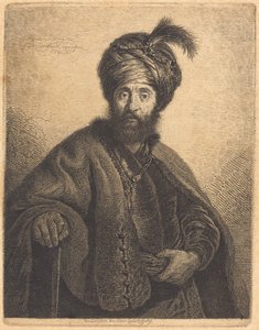 Peršan od Georg Friedrich Schmidt after Rembrandt van Rijn
