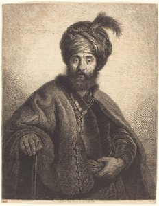 Peršan od Georg Friedrich Schmidt after Rembrandt van Rijn