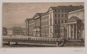 Zámek Christiansborg od Georg Hoffmann