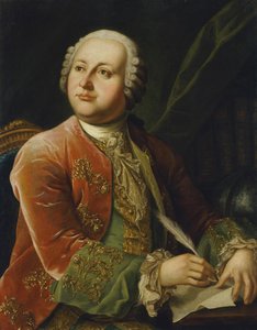 Portrét Michaila Lomonosova (Michail Vassilievič Lomonossov) (1711-1765) par Anonym, druhá polovina 18. stol. d