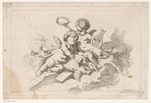 Poëzie La Poesie (název na objektu) Livre des Arts (název série) od Georg Leopold Hertel