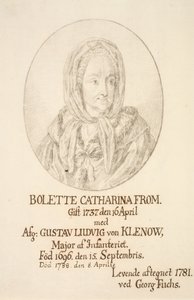 Portrét Bolette Catharina From
