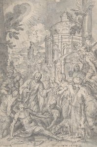 Výchova mládeže Naim, konec 16.-začátek 17. století. od Georg Pecham