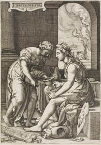 Artemisia od Georg Pencz