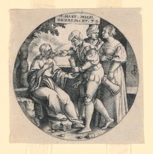 Kristus v zahradě od Georg Pencz