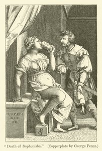 Smrt Sophonisby od Georg Pencz