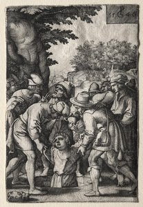 Joseph spadl do studny od Georg Pencz