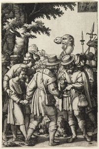 Joseph prodaný svými bratry od Georg Pencz
