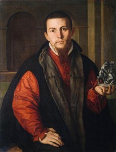 Portrét gentlemana od Georg Pencz