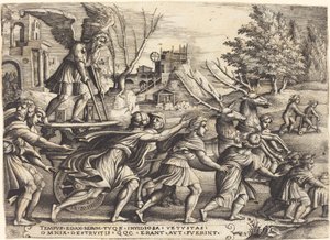 Triumf času od Georg Pencz