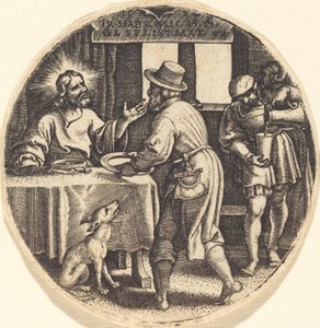 Nakrmit hladové od Georg Pencz