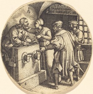Návštěva uvězněných od Georg Pencz