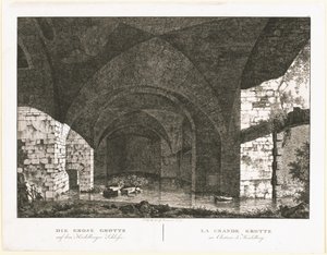 Velká jeskyně na zámku Heidelberg od Georg Primavesi, after Peter Speeth