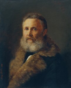 Malíř Carl Teibler, otec umělce od Georg Teibler