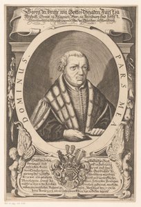 Portrét Georga III., prince z Anhalt-Dessau od Georg Walch