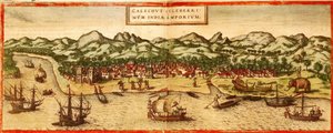 Kalikut od Georg and Hogenberg Franz (1535 90) Braun