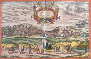 Granada, Spanien von Georg and Hogenberg Franz (1535-90) Braun