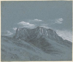 Rauschberg, c. 1800. od Georg von Dillis