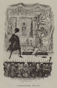 Překvapivý efekt (rytina) od George (after) Cruikshank