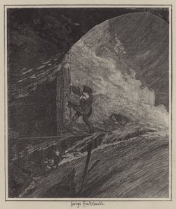 Ilustrace pro Jack Sheppard (rytina) od George (after) Cruikshank
