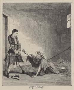 Ilustrace pro Jack Sheppard (rytina) od George (after) Cruikshank