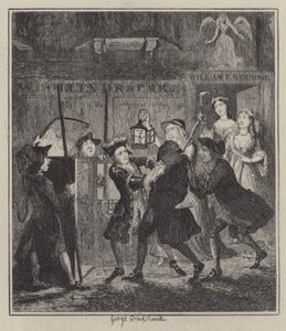 Ilustrace pro Jack Sheppard (rytina) od George (after) Cruikshank