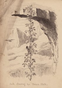Jack a fazolový stonek (rytina) od George (after) Cruikshank