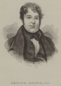 Joseph Grimaldi (rytina) od George (after) Cruikshank