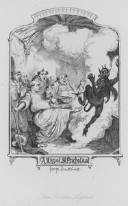 Zlatá legenda (rytina) od George (after) Cruikshank