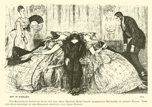 Umění na vrcholu (rytina) od George (after) Du Maurier