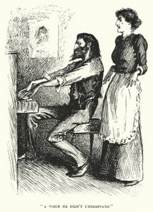 Ilustrace pro Trilby od George du Maurier (rytina) od George (after) Du Maurier