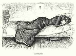 Ilustrace pro Trilby od George du Maurier (rytina) od George (after) Du Maurier