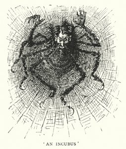 Ilustrace k filmu Trilby od George du Mauriera (rytina)