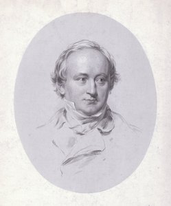Christian Karl Josias von Bunsen, německý diplomat a učenec (rytina) od George (after) Richmond