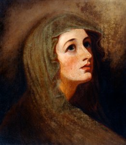 Lady Hamilton jako Vestal (olej na plátně)