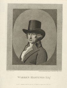 Portrét Warrena Hastingse, Esq., hospoda. 1795 (rytina)