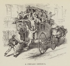 Chicago Omnibus od George Augustus Sala