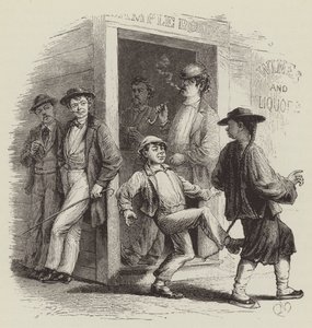 Útok na Číňany v San Franciscu od George Augustus Sala