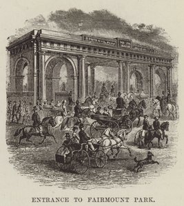 Vstup do Fairmount Parku od George Augustus Sala