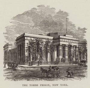 The Tombs Prison, New York od George Augustus Sala