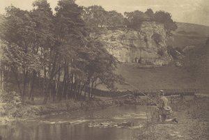 [Deska z Izaaka Waltona The Compleat Angler], 80. léta 19. století, tištěno 1888., 80. léta 19. století, tištěno 1888.