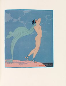 Ilustrace k Les Chansons de Bilitis The Songs of Bilitis od Pierra Louÿse, 1922.
