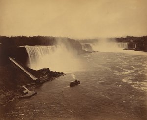 Niagarské vodopády, c. 1890.