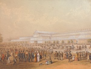 Crystal Palace, Hyde Park od George Baxter