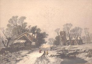 Zima (tisk) (viz také 144946) od George Baxter