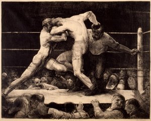 Jelen u Sharkeyho od George Bellows