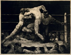 Jelen u Sharkeyho od George Bellows