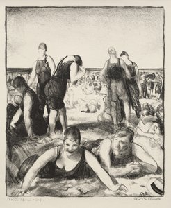 Koupaliště od George Bellows